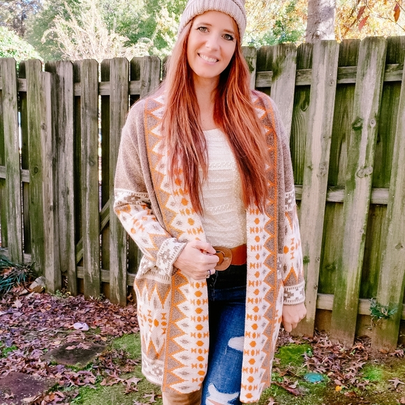 BiBi Aztec cardigan NWT - Picture 6 of 6